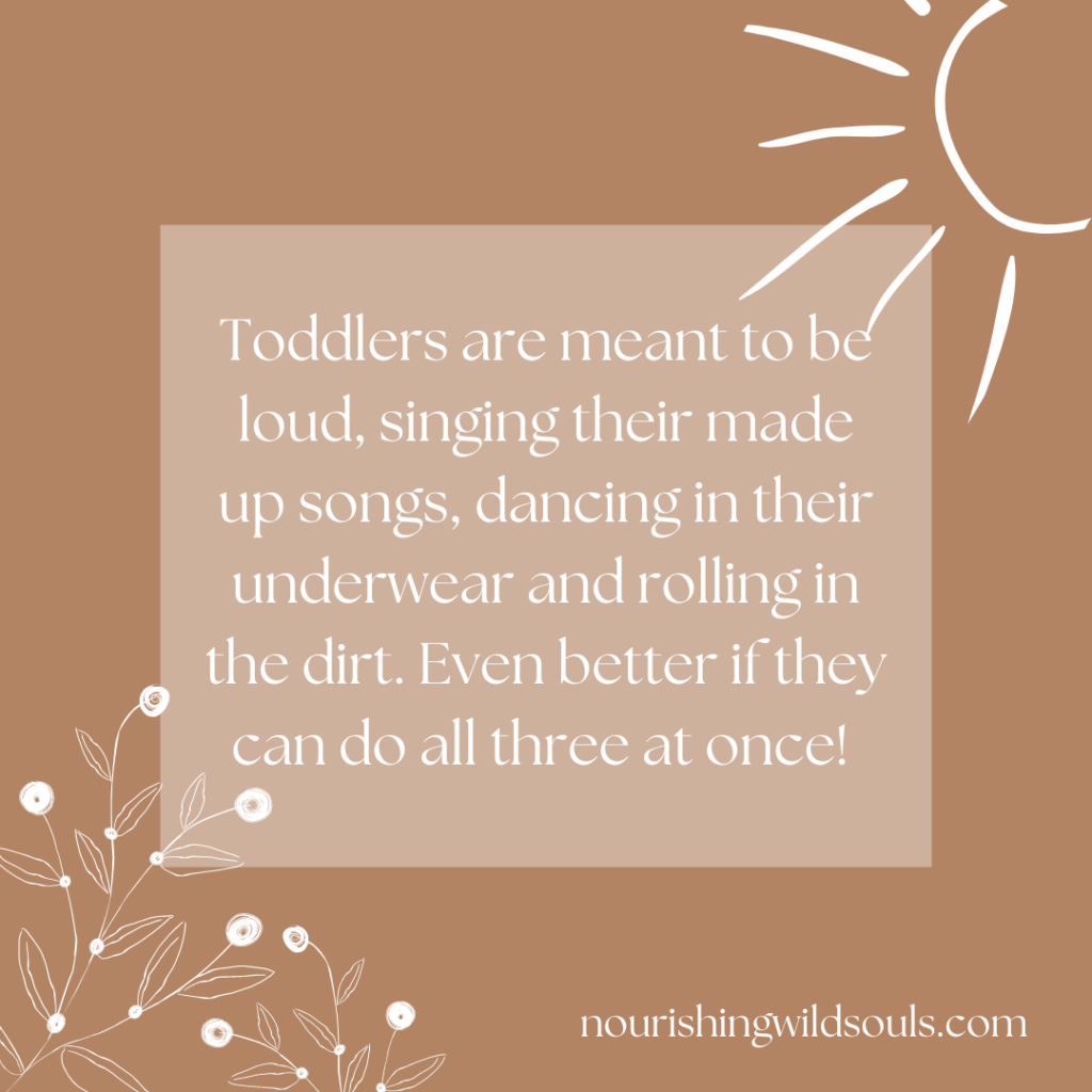quote on daily toddler schedule, brown background with flowers and sun